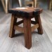Kids Wooden Stool Cow